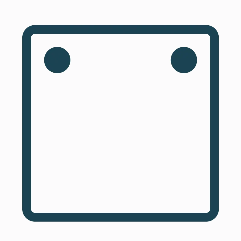 Top corners