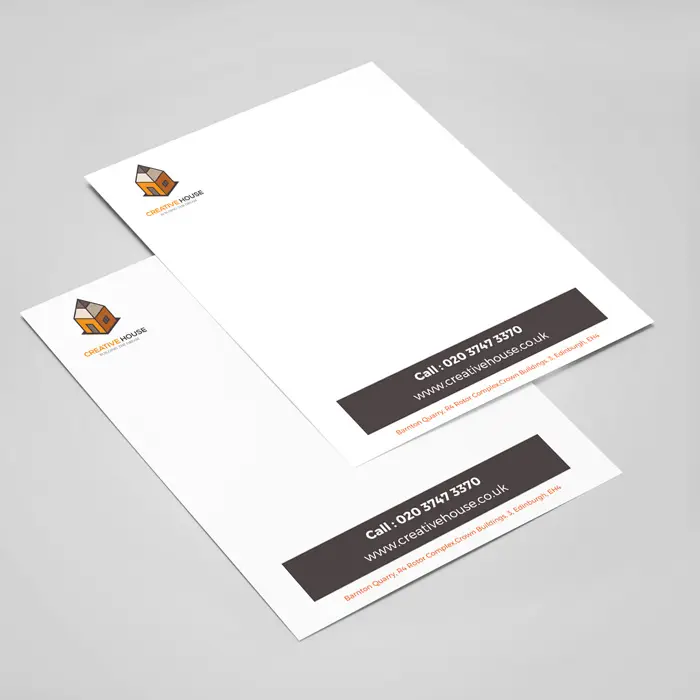 personalised business stationery