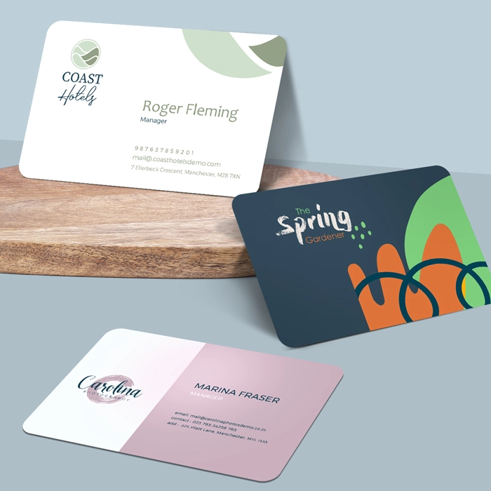 Rounded Corner Business Cards