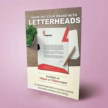 Letterheads flyer