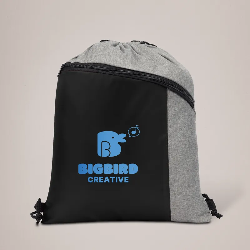 Custom Printed Berneray Drawstring Backpack