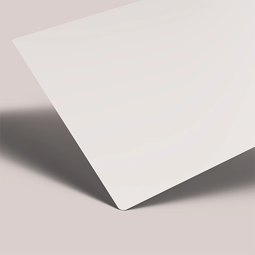 570mic White PVC