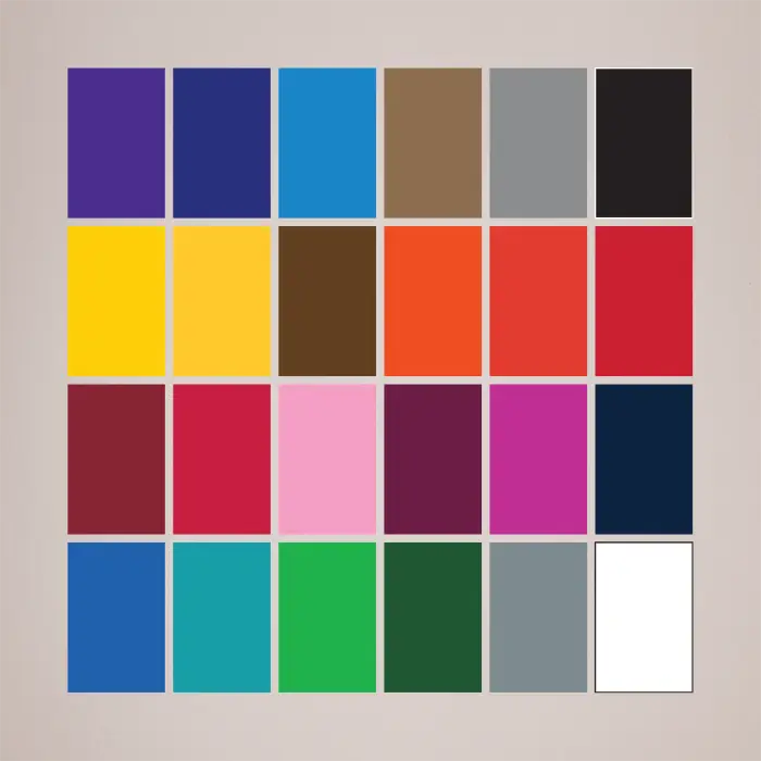 Print Colour Swatches