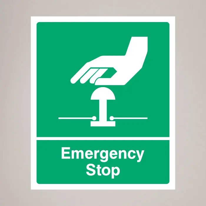 Emergency Stop (Green)