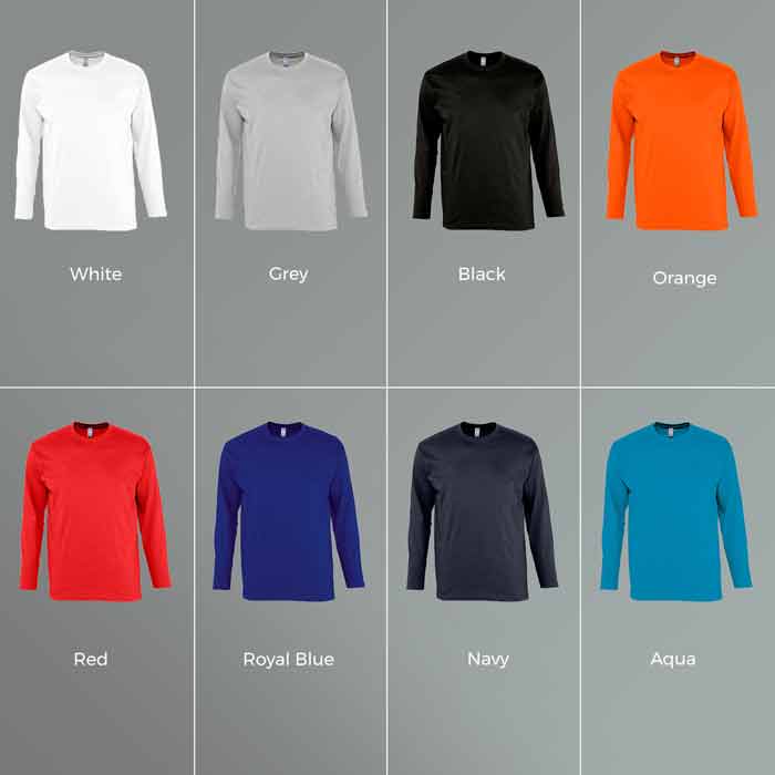 Full Colour Long Sleeve T-Shirt printing | Tradeprint
