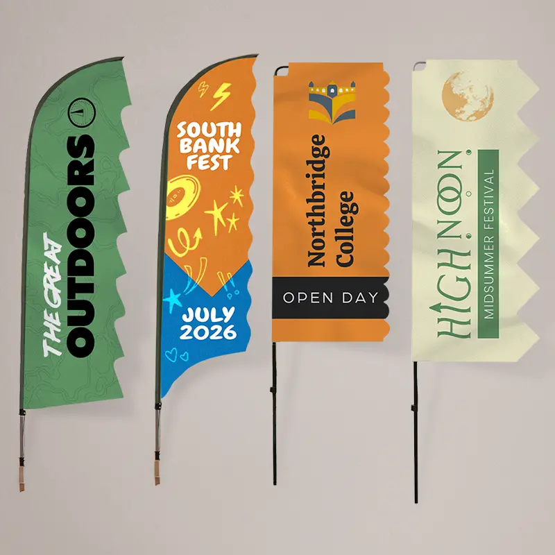 Custom Festival Flag Range 