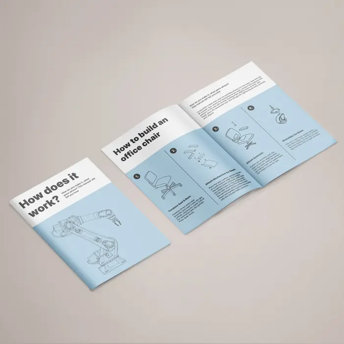 Saddle Stitch Booklet Printing