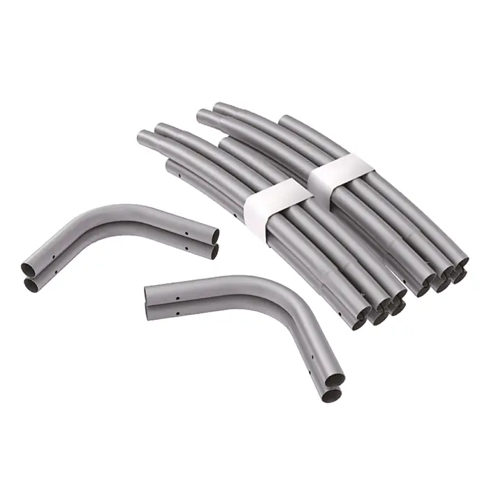 Wave Stretch Fabric Display Stand Poles