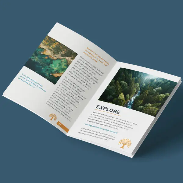 Sample Saddle Stitched Booklets