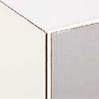 Cardboard E-flute White Double-coated