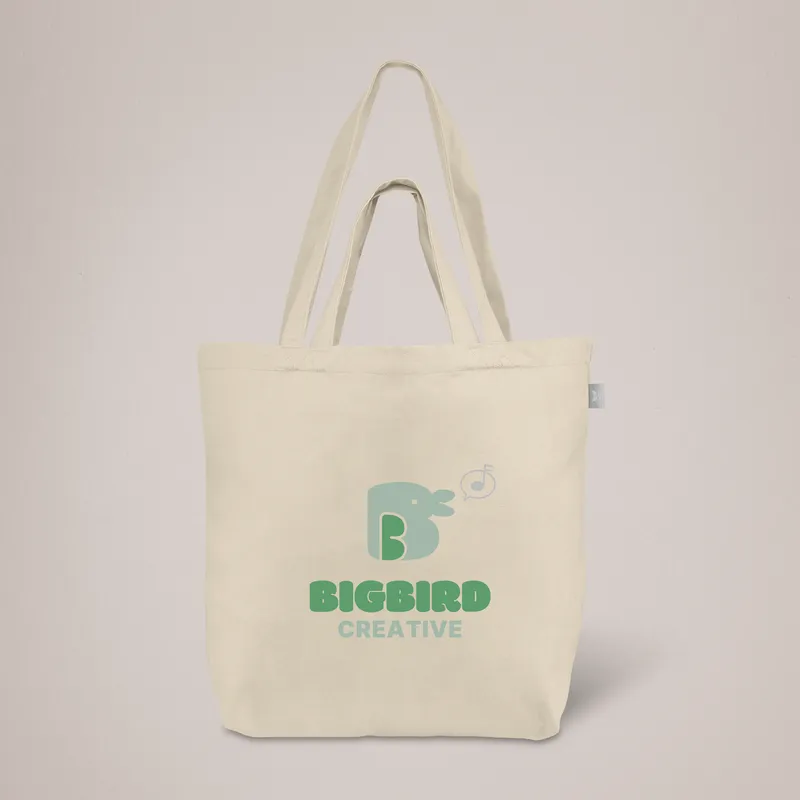 Custom Printed Sanday Tote Bag - Natural