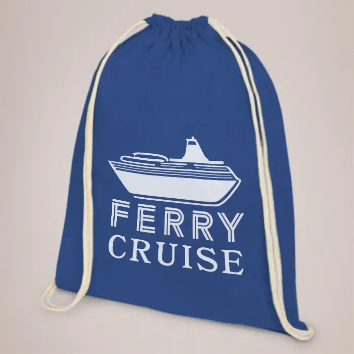 Oregon 100 g/m² Cotton 5L Drawstring Backpack