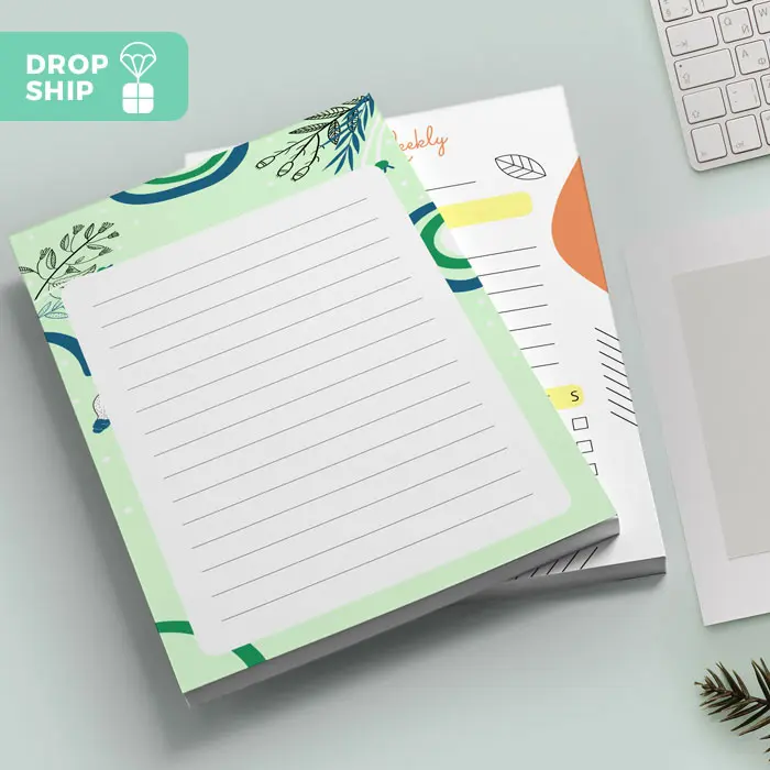 Personalised notepads for drop shipping
