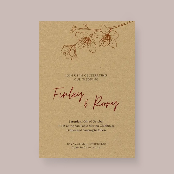 Wedding Invitations & Stationery