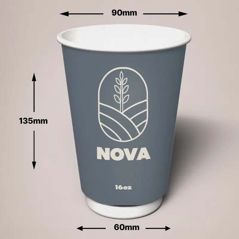 16oz Cup - Size Guide