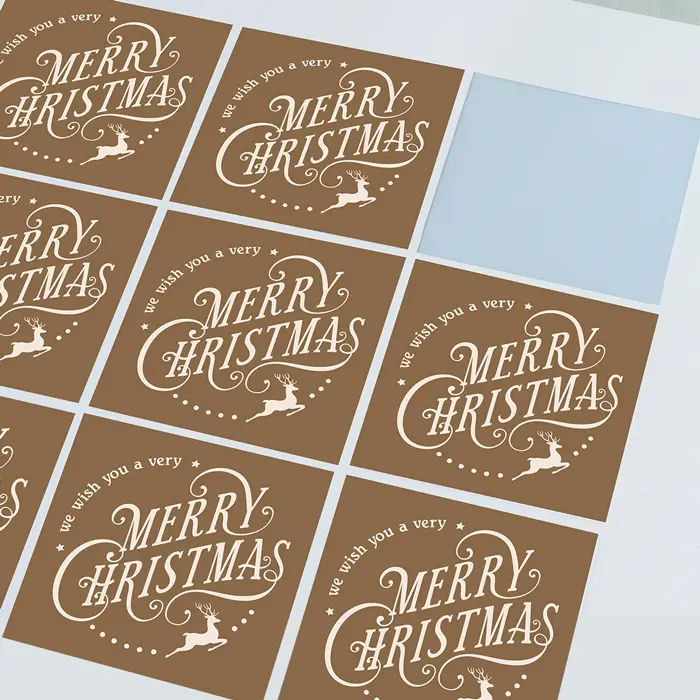 Custom Christmas Sticker & Label Printing | Tradeprint