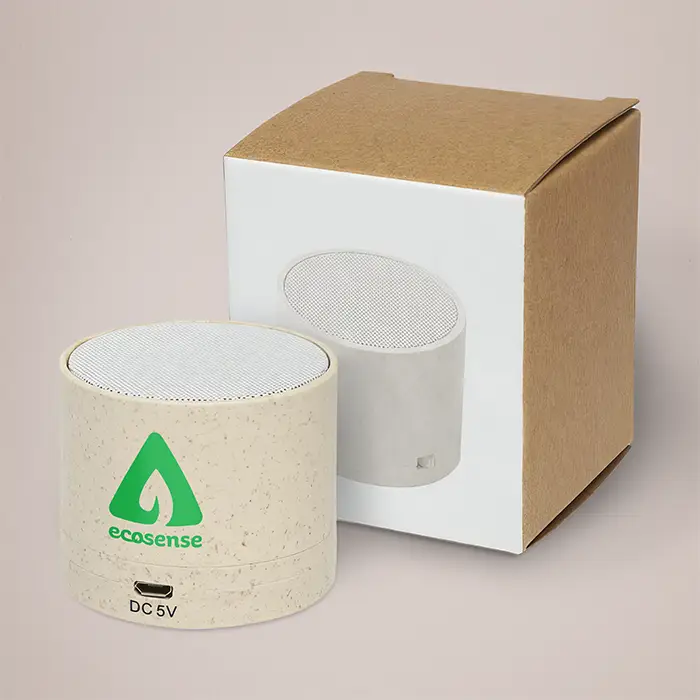 Kikai Wheat Straw Bluetooth® Speaker - Beige