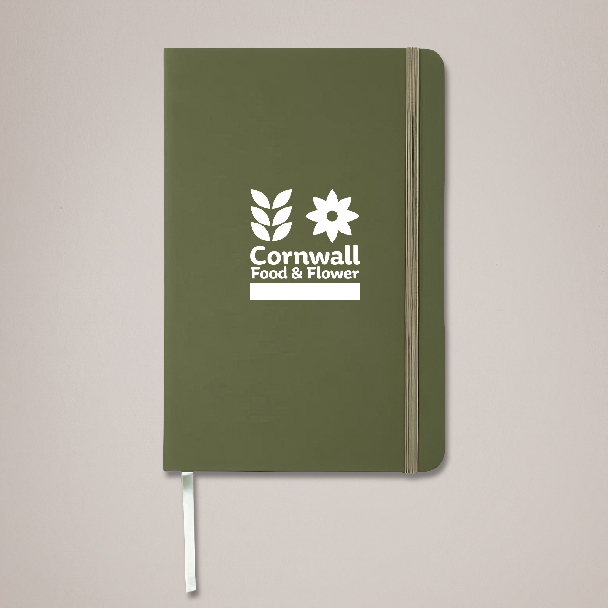 Forest Green Spectrum A5 Journal with Blank Pages