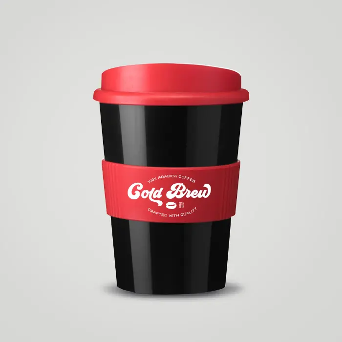 Custom Americano Cup with Grip