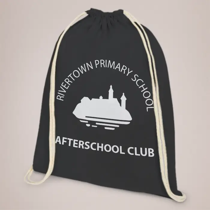 Oregon 100 g/m² Cotton 5L Drawstring Backpack