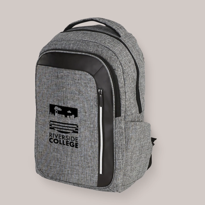 Branded Laptop Bags - Heather Grey