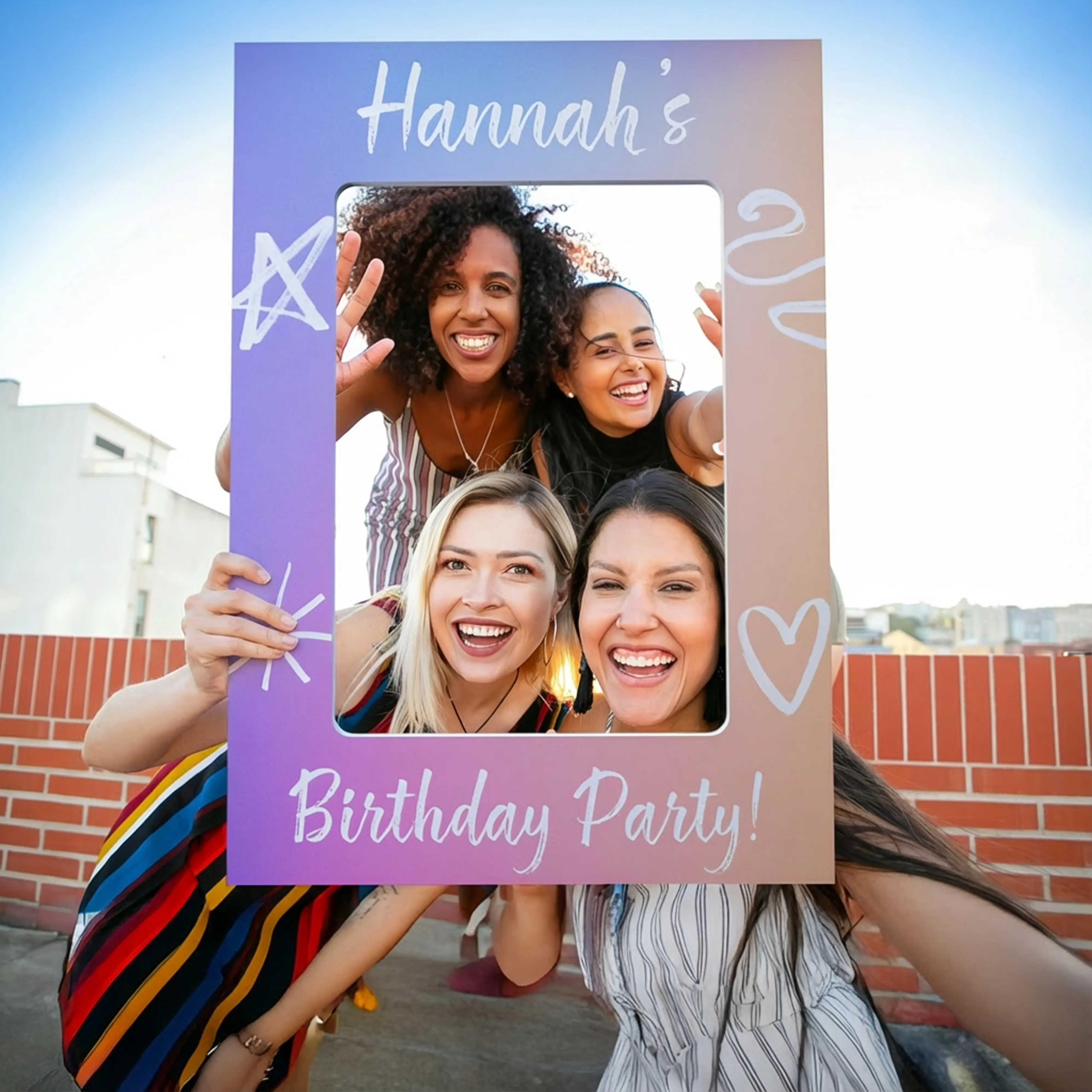 Printed Birthday Frames