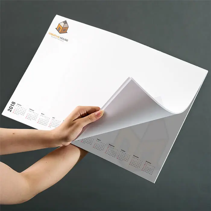 A3 100gsm Premium Smooth White Paper Desk Pad