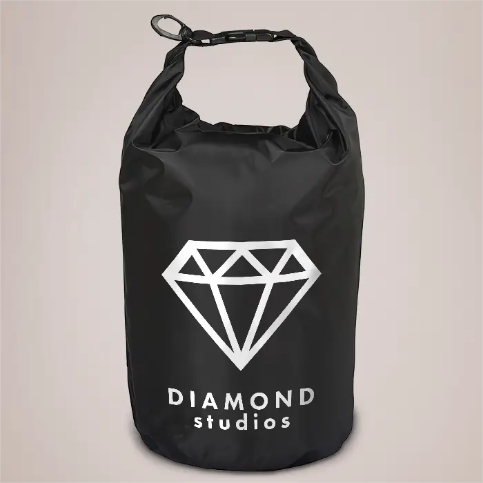 Survivor 5 litre waterproof roll-down bag - Black
