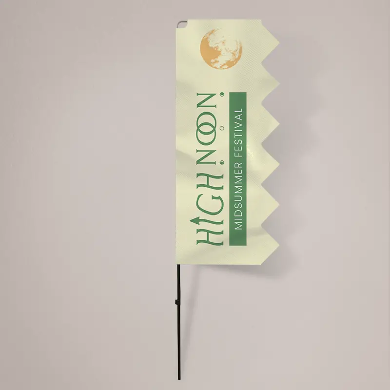 Printed Festival Flags - Beacon 