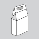 180 x 90 x 382mm With Handle 