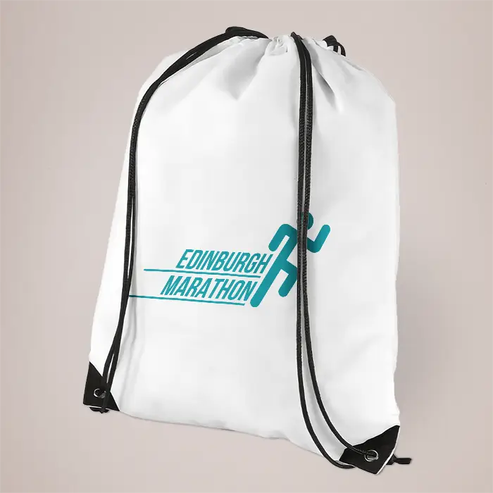 Evergreen Non-woven Drawstring Backpack