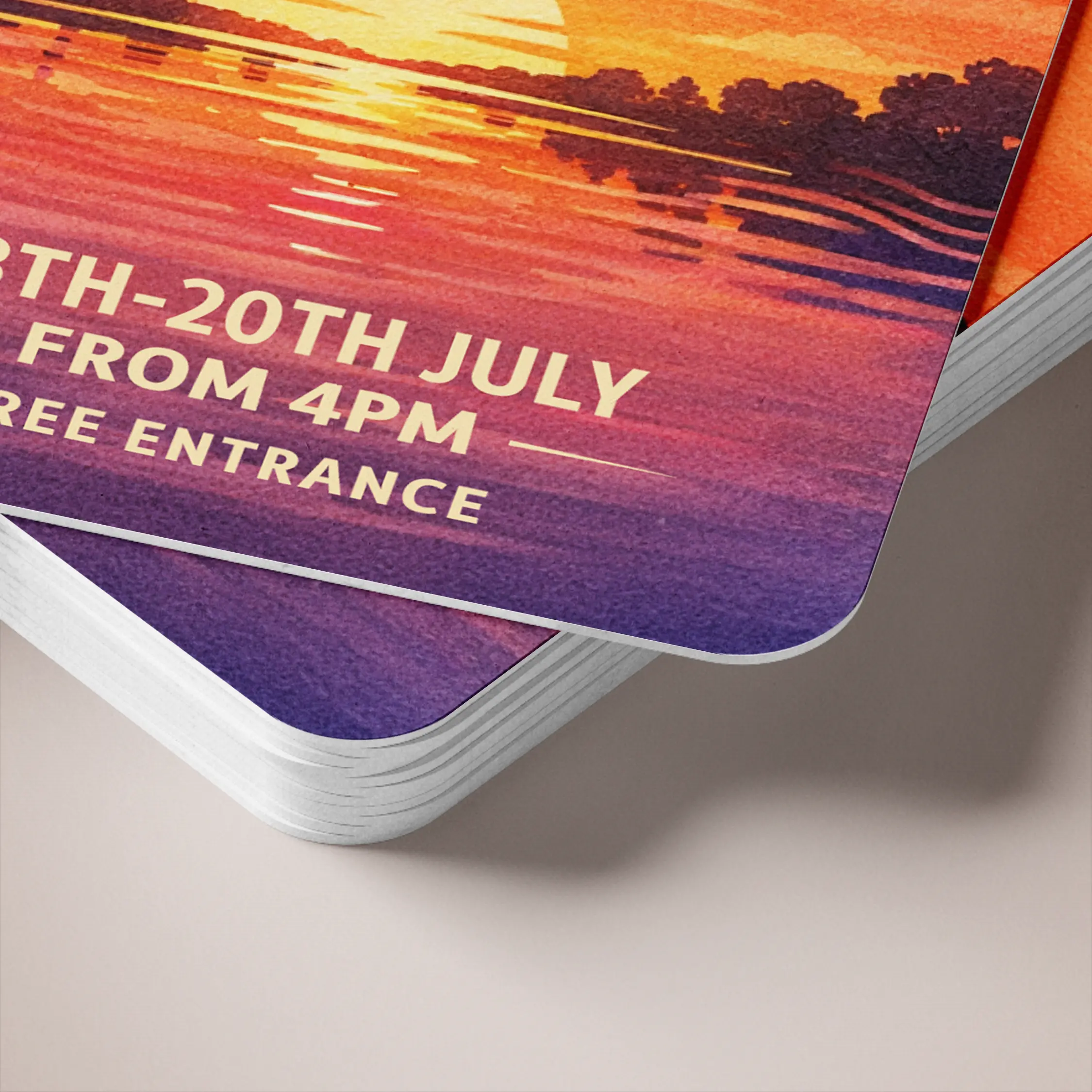 Branded Paper Coasters 