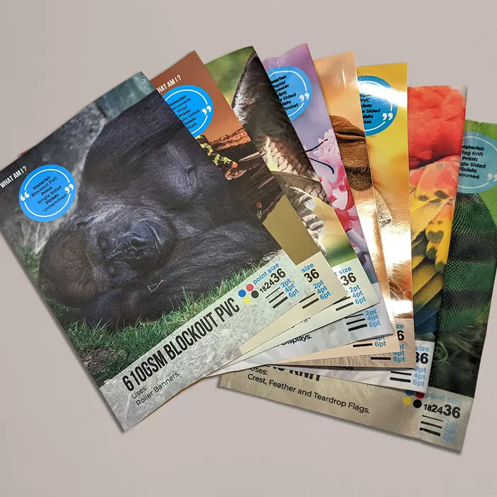 Large Format Print Samples