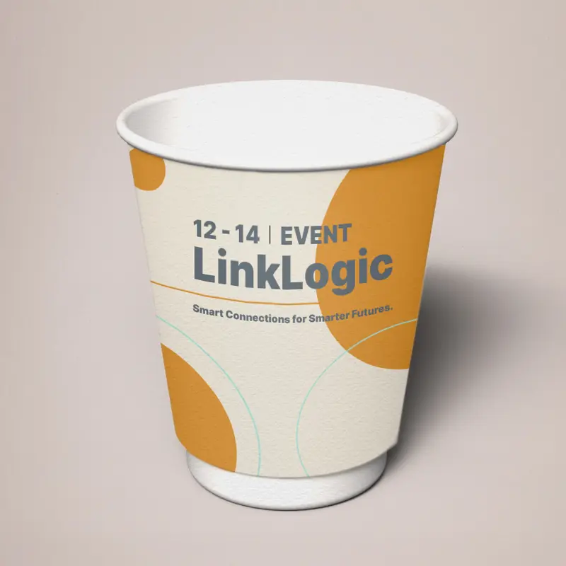 Custom Branded 12oz Cups for Hot Drinks