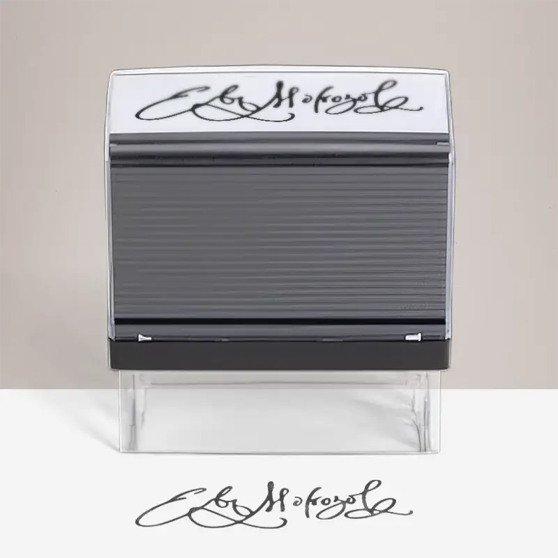 Personalised Rubber Ink Stamp