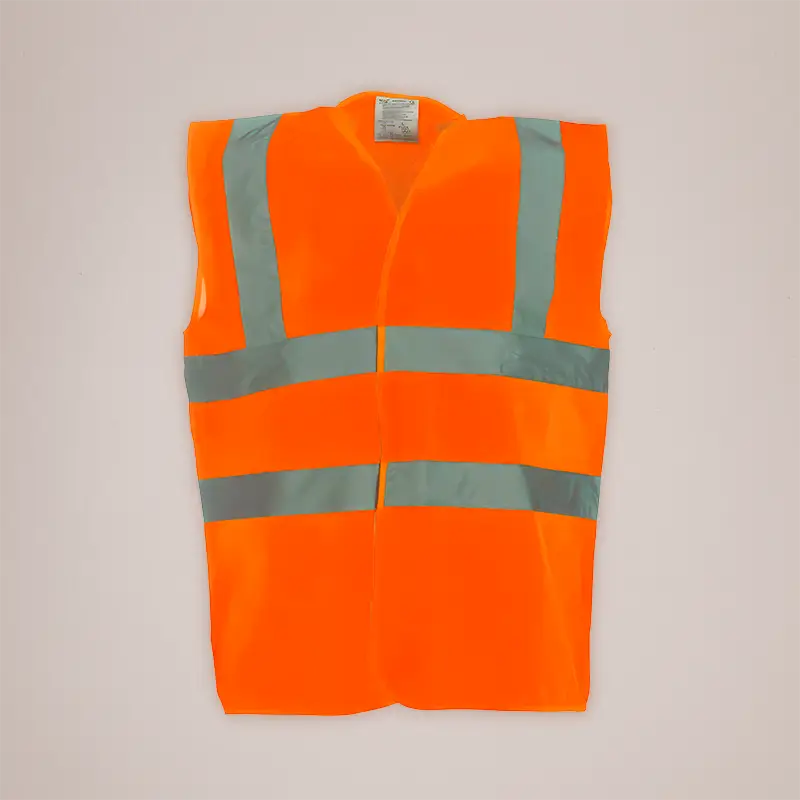 Branded Orange Hi-Vis Vests